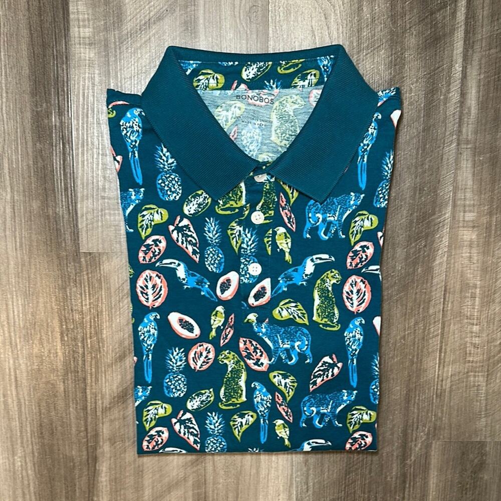 Bonobos Slim Fit Safari Polo - Large